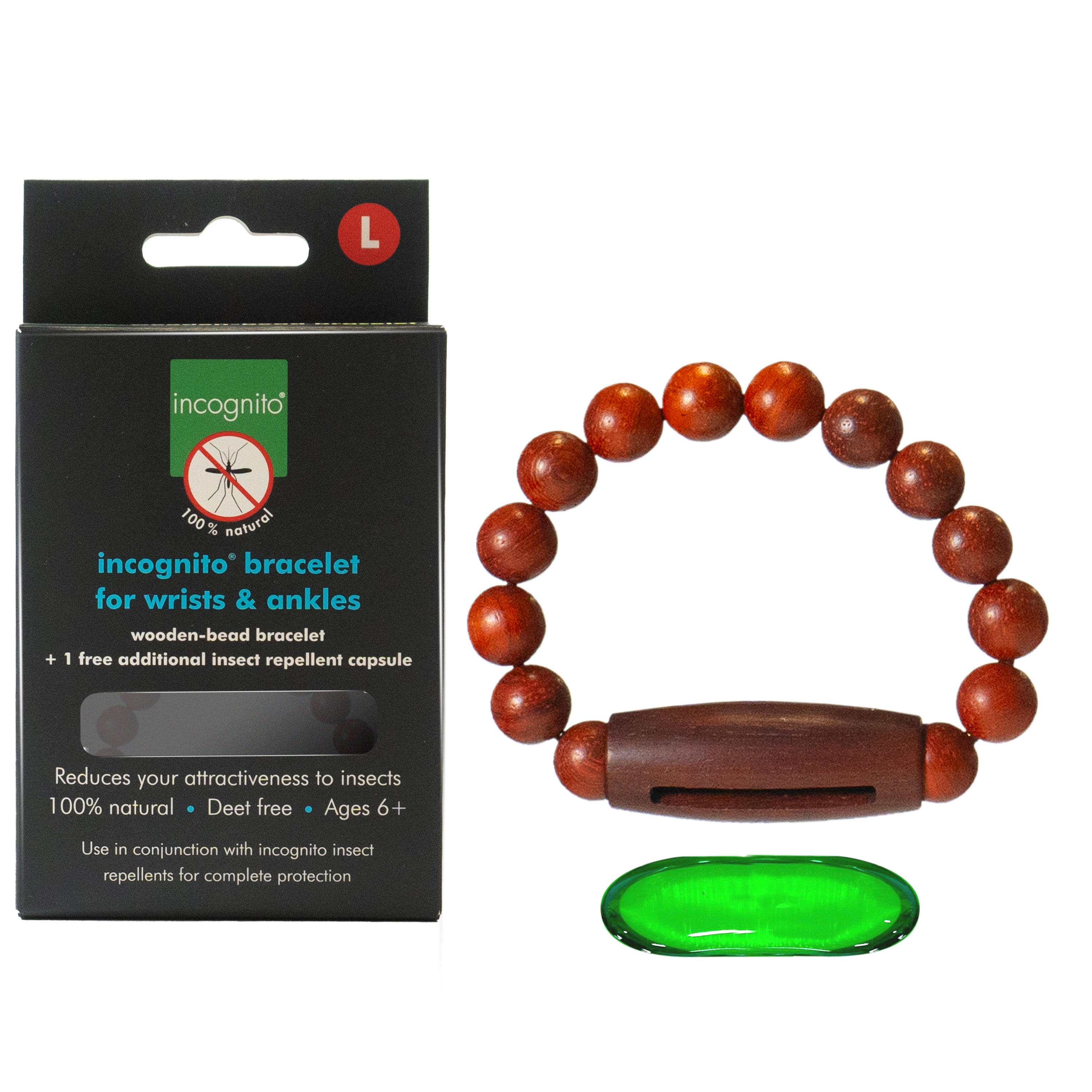 NEW Lightweight Natural Insect Repellent Bracelet Less Mosquito   01 